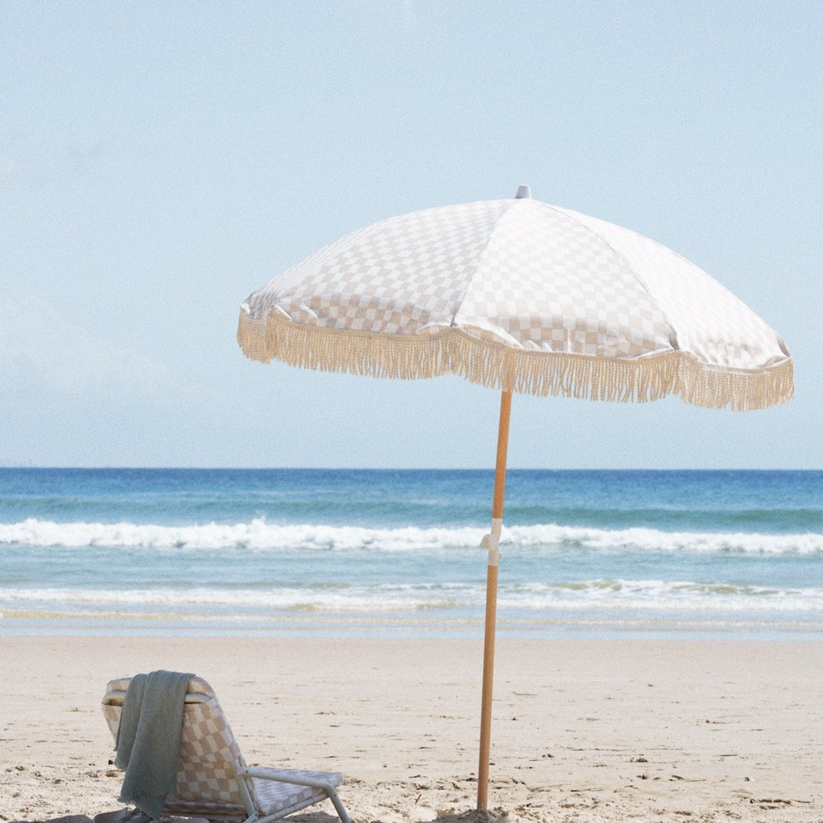 Golden Oasis Beach Umbrella