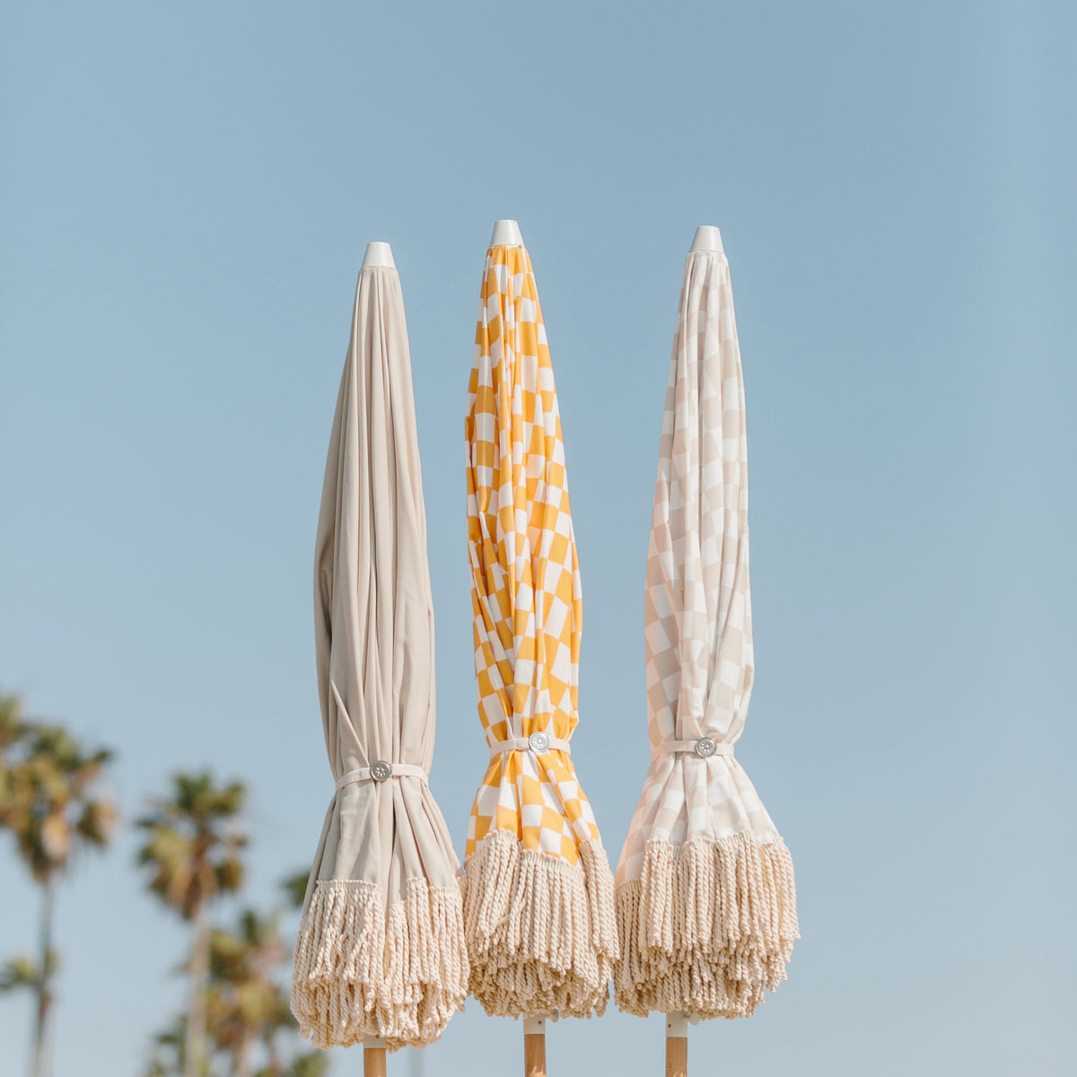 Golden Oasis Beach Umbrella
