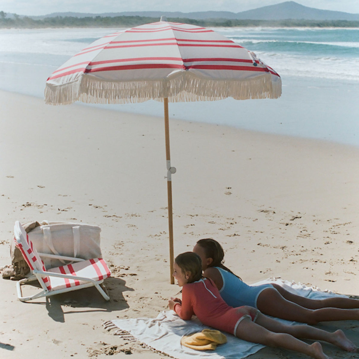 Rio Stripe Beach Umbrella