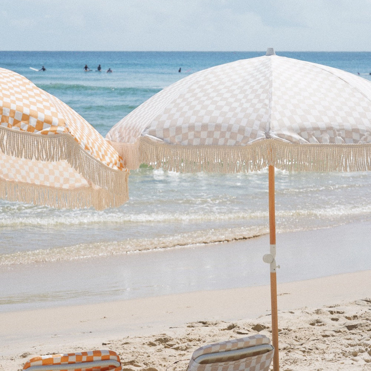 Golden Oasis Beach Umbrella