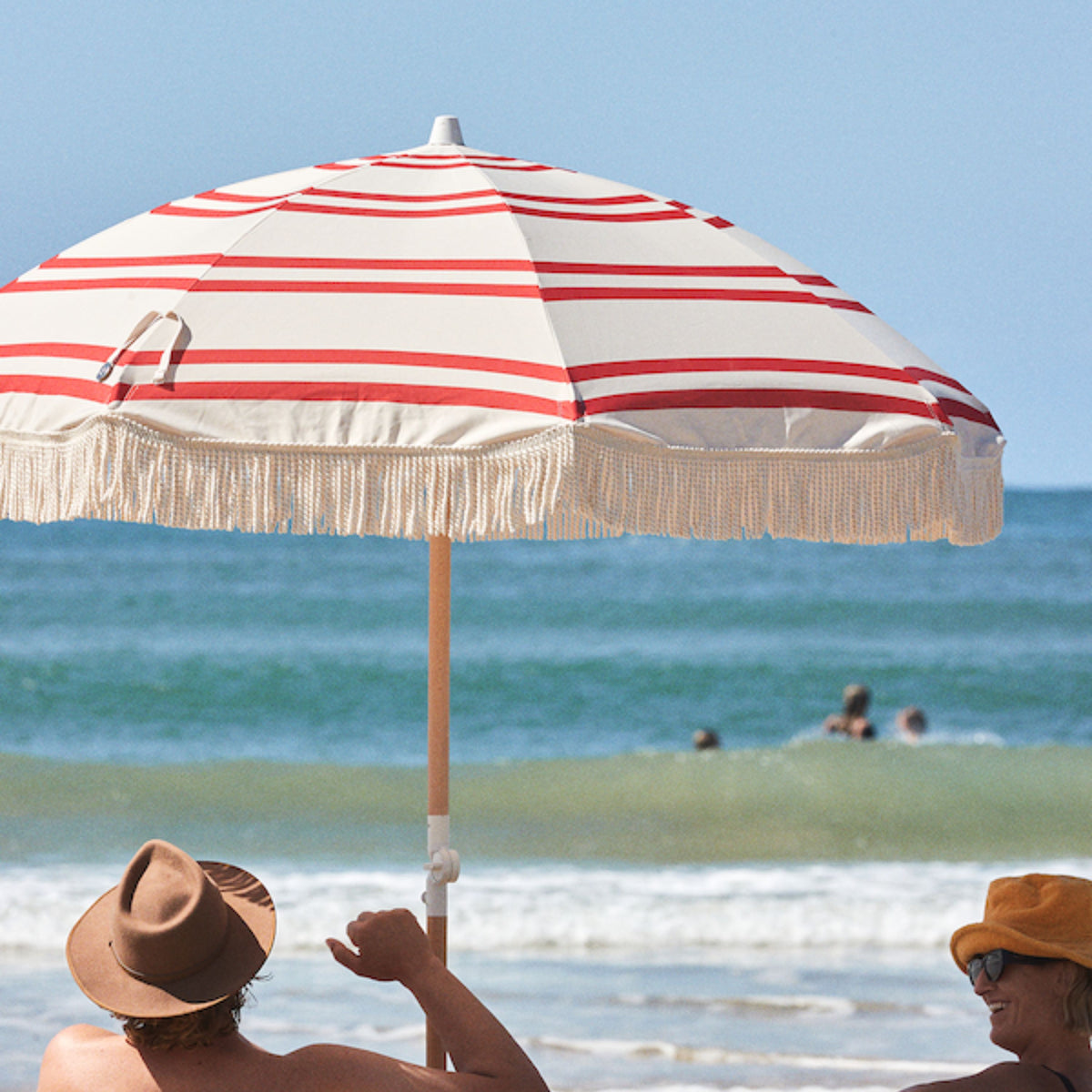 Rio Stripe Beach Umbrella