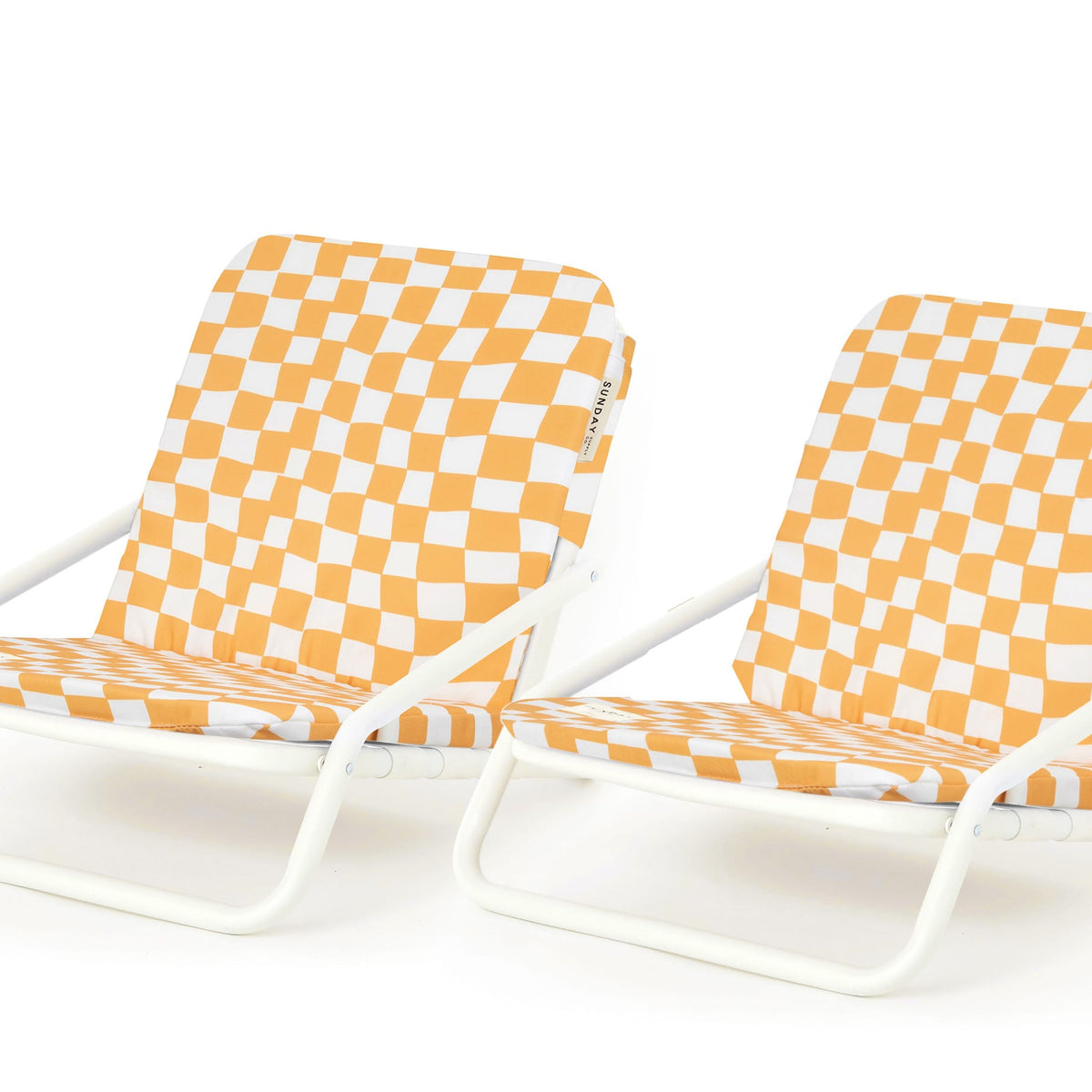Golden Oasis Beach Chair Set